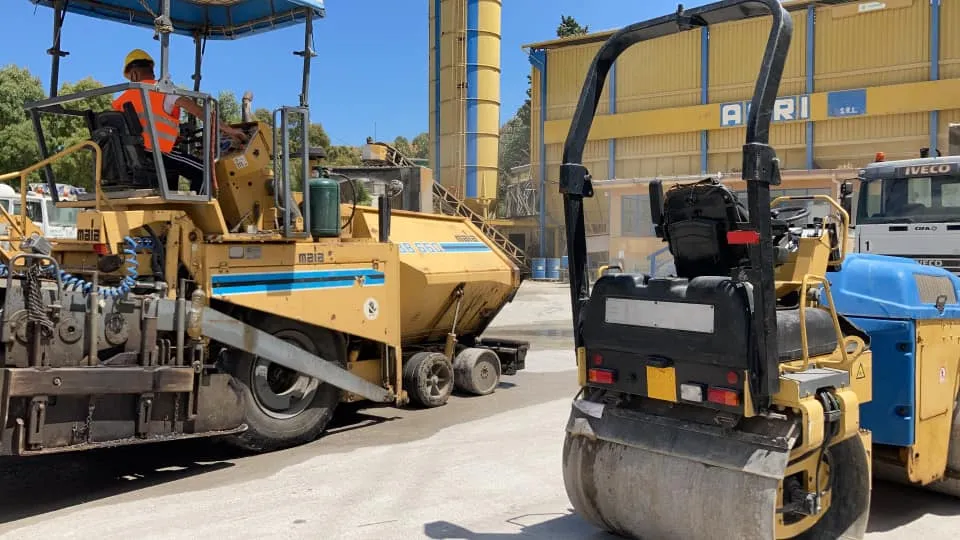 CORSO PER ADDETTI ALLA CONDUZIONE FRESA FINITRICE E RULLO COMPRESSORE
